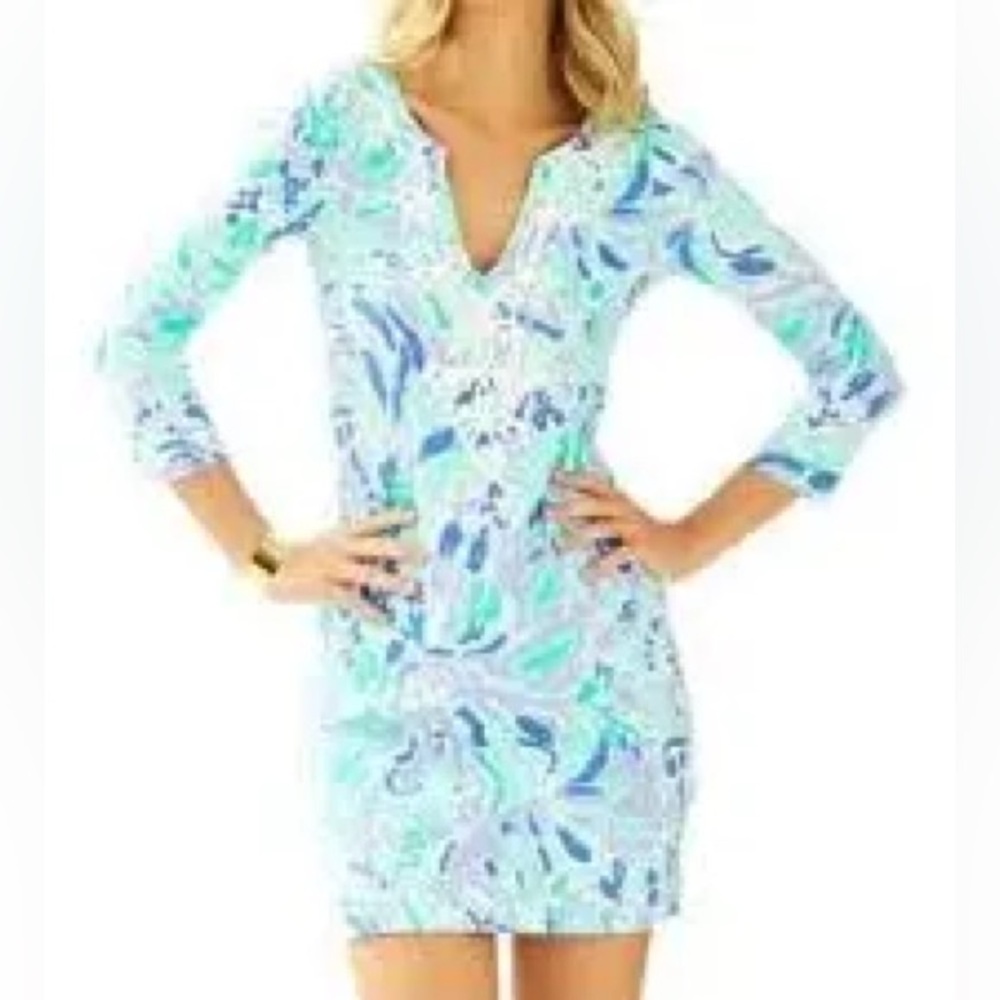 Lilly Pulitzer Marina dress XL Nice Ink